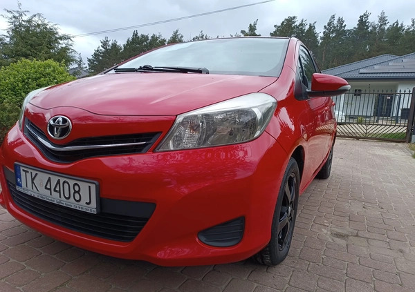 Toyota Yaris cena 29900 przebieg: 123000, rok produkcji 2012 z Golczewo małe 232